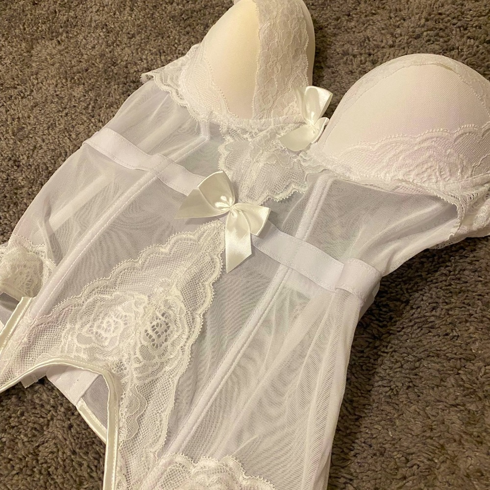Brand new corset and panty set